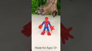 T Rex Stomps on Spider-Man #dinosaur (13+)