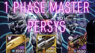 Destiny 2 - One Phase Master Persys