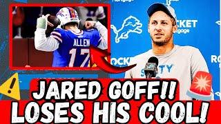 WOW! Goff shocks with statement after loss to Allen! BUFFALO BILLS NEWS TODAY.