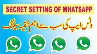 Amazing Secret of WhatsApp Messenger, How to Disable your Last Senn Status