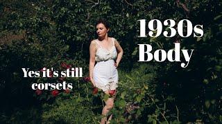 making the 1930s body, girdle from a free pattern