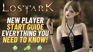 Lost Ark New Player Starter Guide ~COVERING EVERYTHING YOU NEED TO GET STARTED PLAYING NOW!~