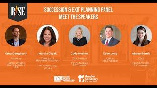 RISE Succession & Exit Planning Panel