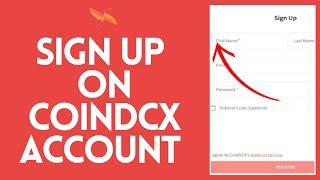 How to Sign Up on Coindcx Account | Register on Coindcx Account