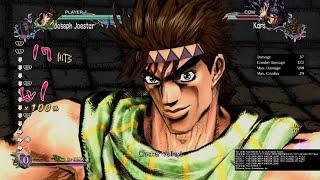 Joseph Joestar high damage combo | JJBA ASBR