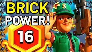 USE THIS SGT. BRICK STRATEGY TO WIN in Warships Season 43 Boom Beach | Rank 16 GOLD | 3 ER | Bane