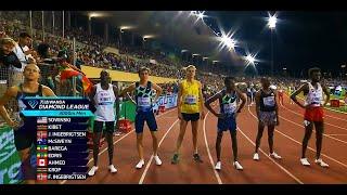 Men's 3000m.  Lausanne Athletissima. Diamond League. Stade Olympique de la Pontaise. August 26, 2021