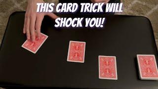 TRIPLE SHOCK! Card Trick With A Twist Ending - Performance/Tutorial