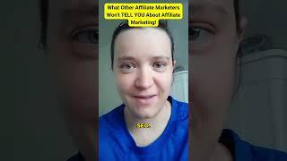 The TRUTH about Affiliate Marketing! #shorts