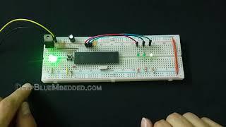 LAB1 - Flashing LEDs With PIC Microcontroller