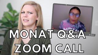 I SNUCK INTO A MONAT Q&A CALL WITH TOP LEADERS | Top earners share their "secrets" #ANTIMLM