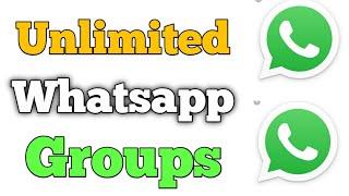 How To Join Unlimited Whatsapp Group | Free whatsapp group join link