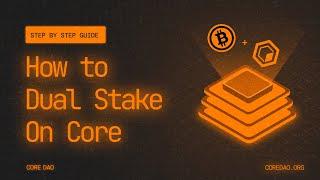 How to Dual Stake Bitcoin and CORE to earn enhanced yields! (Step-by-step tutorial)