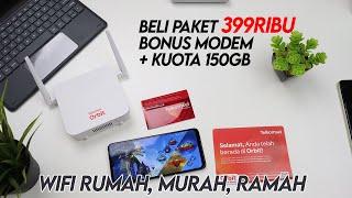 WIFI MURAH MERIAH TANPA KABEL !! BUAT DIRUMAH DENGAN ORBIT STAR G1