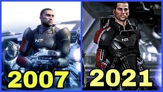 Evolution of Mass Effect games [2007 - 2021]