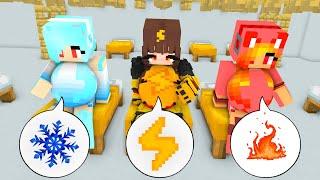 Monster School : Cute Elemental Girl & Cute Elemental - Minecraft Animation