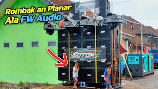 Gilaa.. 8 Subwoofer Planar FW Audio Bikin Bocil Tak Tahan Diri‼️