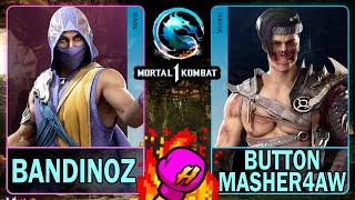 MK1 Bandinoz (RAIN) VS Button Masher4AW (HAVIK)Mortal Kombat 14K 60ᶠᵖˢ