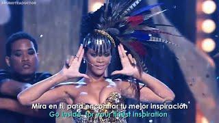 Rihanna - Vogue // Lyrics + Español // Fashion Rocks 2008