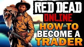 How To Become A Trader! Camp Dogs & Deliveries! Red Dead Online Frontier Pursuits Update