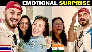 Traveling to Mumbai to Surprise My Sister on Her Birthday  foreigner in india - India Travel Vlog