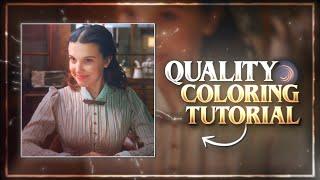 QUALITY COLOUR TUTORIAL \ -Ae like quality cc tutorial alight motion