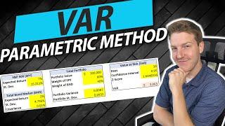 Parametric Method: Value at Risk (VaR) In Excel