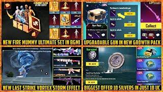 Upgradable Gun in new GROWTH PACK in BGMI ? | New Fire Mummy Ultimate set | Old Suits Returning