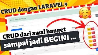 Langkah Mudah Membuat aplikasi CRUD Menggunakan Laravel 9 dan Bootstrap 5 | CRUD Laravel 9 Indonesia