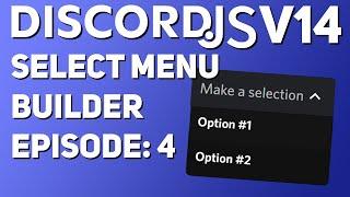 [NEW] Select Menu Builder GUIDE || Discord.JS v14