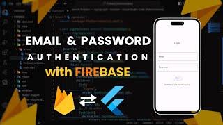 Flutter Firebase Authentication Email and Password  [Part 1] full Tutorial with etech