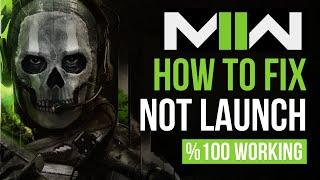 COD MW2 NOT LAUNCHING STEAM | Fix Modern Warfare 2 Not Launching PC
