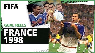  All of France's 1998 World Cup Goals | Henry, Zidane & more!