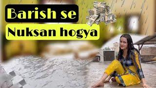 Barish ki waja se 17lakh ka nuksan hogya  |Misswowvlogs | MisswowBigboss|