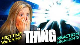Amelia creeped out by THE THING (1982) Movie Reaction FIRST TIME WATCHING