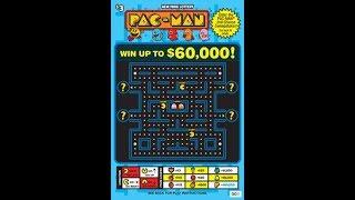 $3 - PACMAN! BRAND NEW -   Lottery Bengal Scratching Scratch Off instant ticket  NEW TICKET!