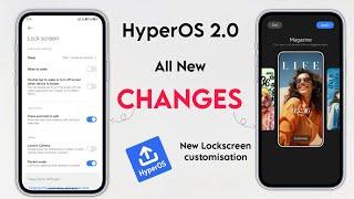 All New Changes Come On Xiaomi HyperOS 2.0 Update | Like Control Center & Lockscreen Customisation 