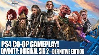 Divinity: Original Sin 2 – Definitive Edition PS4 Co-op Gameplay