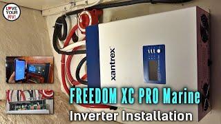 Inverter/Charger Installation - Xantrex FREEDOM XC PRO Marine 2000W 100A for CHB Trawler Boat