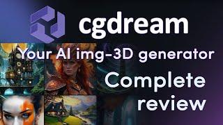 CGDream AI - Tutorial and Complete Review [ +Flux function ]