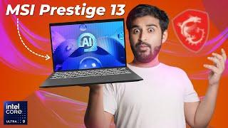 A Perfect Laptop for Business & Professionals - MSI Prestige 13