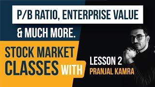 Stock Market Classes lesson 2 - P/B Ratio & Enterprise Value in Hindi | Fundamental Analysis