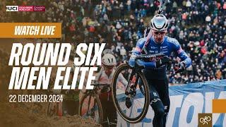 LIVE ​- Men Elite - R6 Zonhoven (BEL) | 2024/25 UCI Cyclo-cross World Cup