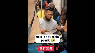 Fake Baby Train Prank To Get A Seat  Try Not To Laugh | Funny Prank Comedy