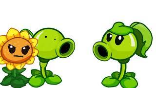 PVZ Peashooter Female Vs Sunflower