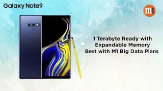 M1 Big Data Plan with Samsung Galaxy Note9 - Expandable Memory