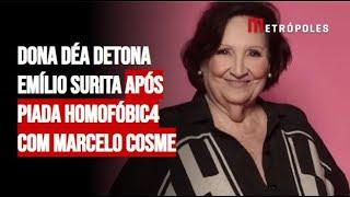 Dona Déa detona Emílio Surita após piada homofóbic4 com Marcelo Cosme