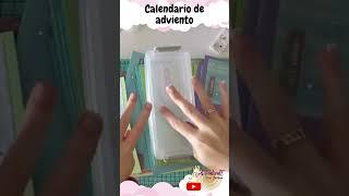 Abriendo el calendario de adviento del día 19 #artualizate #calendariodeadviento #scrap #action