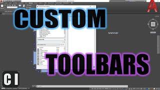 AutoCAD How to Make Custom TOOLBARS - Easy 1-Click Commands! Draw Order | 2 Minute Tuesday