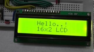 Chapter 11 - Interfacing 16x2 LCD with 8051 Microcontroller on Breadboard